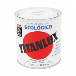Akrüüllakk TITANLUX 00t056614 Ökoloogiline 250 ml Valge läikiv