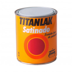 Синтетическая эмаль Titanlux Titanlak 11140038 Лак Полиуретановый Белый Сатиновый 375 мл