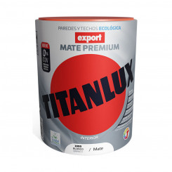 Краска виниловая TITANLUX Export f31110034 Потолок Стена Моющаяся Белая 750 мл Матовая
