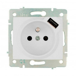 Plug-in base Solera erp60fusb USB European Bipolar 250 V 16 A Embedded, built-in