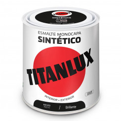 Краска эмаль синтетическая Titanlux 5808993 250 мл Черный