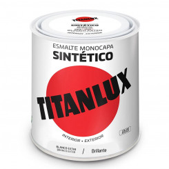 Краска эмаль синтетическая Titanlux 5809021 250 мл Белая