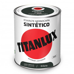 Synthetic enamel paint Titanlux 5808988 Green 750 ml