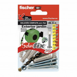 Fixing kit Fischer Solufix 502680 Exterior Garden 15 Pieces