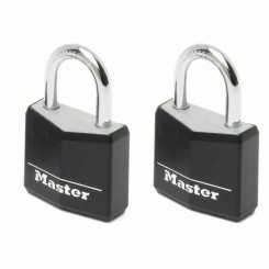 Key padlock Master Lock 18 mm (2 Units)