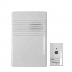 Wireless Doorbell with Push Button Bell EDM 80 dB (14,8 x 9,7 x 4 cm) (12 V)