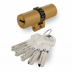 Security cylinder MCM SPR14 33-33 Swiss Brass