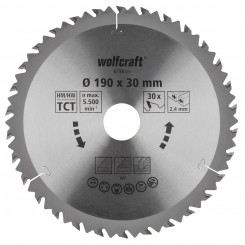 Cutting disc Wolfcraft 6736000 Ø190 X 2,4 mm