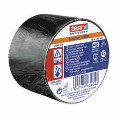 Insulating tape TESA Black White PVC (25 m x 50 mm)