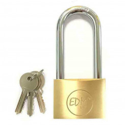 Key padlock EDM Brass Length (5 x 8 cm)