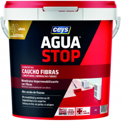 Waterproofing Ceys Aguastop Red Natural rubber 5 kg