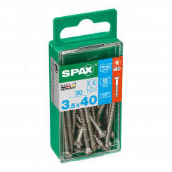 Box of screws SPAX 4197000350401 Wood screw Flat head (3,5 x 40 mm)