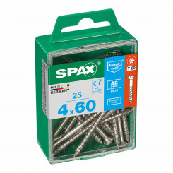 Box of screws SPAX 4197000400602 Wood screw Flat head (4 x 60 mm) (4,0 x 60 mm)