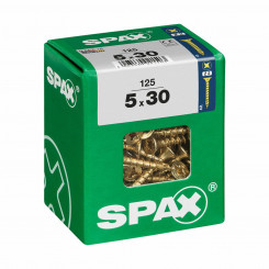 Коробка шурупов SPAX Шуруп по дереву с плоской головкой (5 x 30 мм) (5,0 x 30 мм)