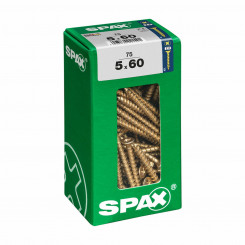 Коробка шурупов SPAX Шуруп по дереву с плоской головкой (5 x 60 мм) (5,0 x 60 мм)