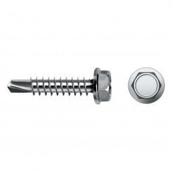 Self-tapping screw CELO 6,3 x 45 mm Metal plate screw 100 Units Galvanised
