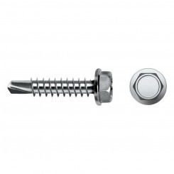 Self-tapping screw CELO 6,3 x 63 mm Metal plate screw 100 Units Galvanised