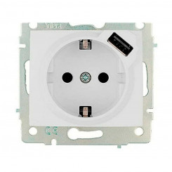 Plug-in base Solera erp60usb USB European Bipolar 250 V 16 A Embedded, built-in