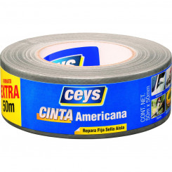 Duct tape Ceys Silver (50 m x 50 mm)