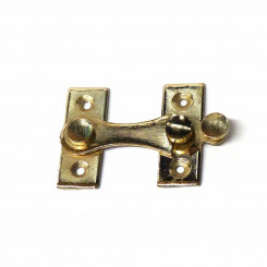Door Hasp EDM H-shaped Right Brass (8 cm)