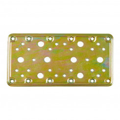 Крепежная пластина AMIG 503-12124 Бихромат, золотистая сталь (200 x 100 мм)