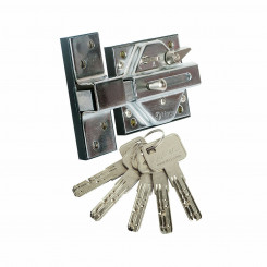 Safety lock Lince 7930r-97930rhl Chromed Iron