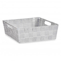 Basket Braiding Cloth White (23 x 8 x 27 cm)