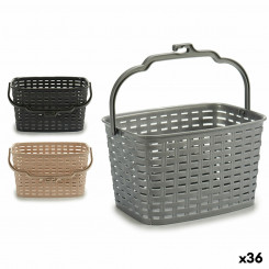 Peg Basket Plastic 3 L 23,5 x 12,8 x 19 cm (36 Units)