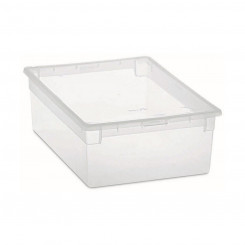 Multi-use Box Terry Light Box M With lid Transparent polypropylene Plastic 27,8 x 39,6 x 13,2 cm