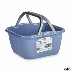 Multi-purpose basket Stefanplast With handles Plastic 13 L (48 Units)