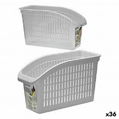 Basket White Plastic 3,5 L (13 x 17 x 29,2 cm) (36 Units)