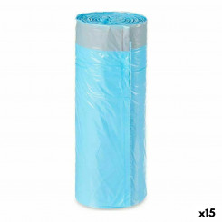 Мешки для мусора Синие полиэтиленовые 15 шт. (30 л)