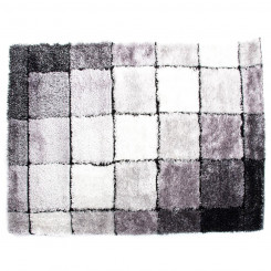 Carpet DKD Home Decor 160 x 230 x 2 cm Black Polyester White Squared