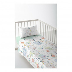 Детская кроватка на плоской простыне Cool Kids Jungle (120 x 180 см) (кроватка 80 см)