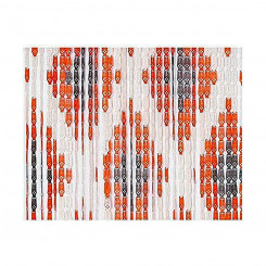 Curtain EDM Orange polypropylene (90 x 210 cm)