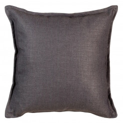 Cushion Polyester Dark grey 45 x 45 cm