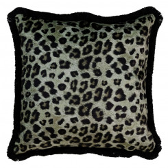 Подушка Зелёный Леопард 45 х 45 см
