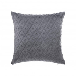 Cushion Atmosphera Polyester Dark grey (40 x 40 cm)