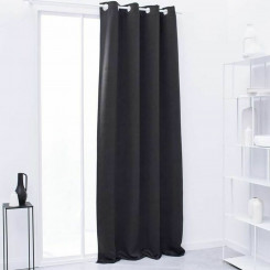 Curtain TODAY Black Polyester (140 x 240 cm)
