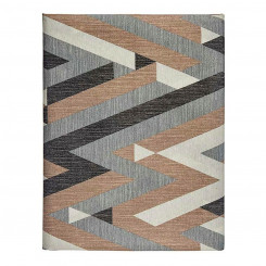 Tablecloth Thin canvas Stripes Brown Beige (140 x 180 cm)