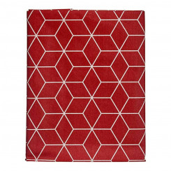 Tablecloth Thin canvas Abstract Maroon (140 x 180 cm)