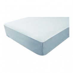 Fitted bottom sheet Domiva Grey Impermeable 60 x 120 cm