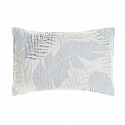 Cushion DKD Home Decor 8424001814602 60 x 10 x 40 cm Blue White Flowers