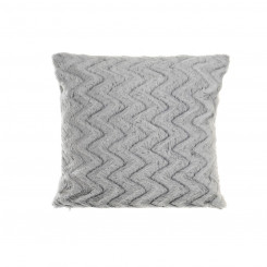 Cushion DKD Home Decor 45 x 10 x 45 cm Zigzag Bicoloured