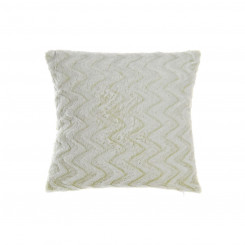 Cushion DKD Home Decor 45 x 10 x 45 cm Zigzag White
