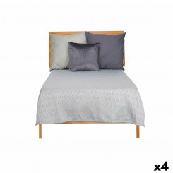 Bedspread (quilt) 180 x 260 cm Rhombus Grey (4 Units)