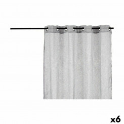 Curtain Light grey 140 x 0,1 x 260 cm (6 Units)