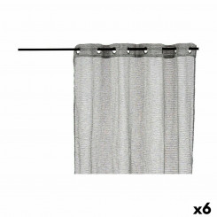Curtain 140 x 260 cm Grey (6 Units)