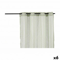 Curtain Green 140 x 0,1 x 260 cm (6 Units)
