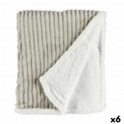 Одеяло Бело-Серое 200 х 150 х 1,5 см (6 шт.)